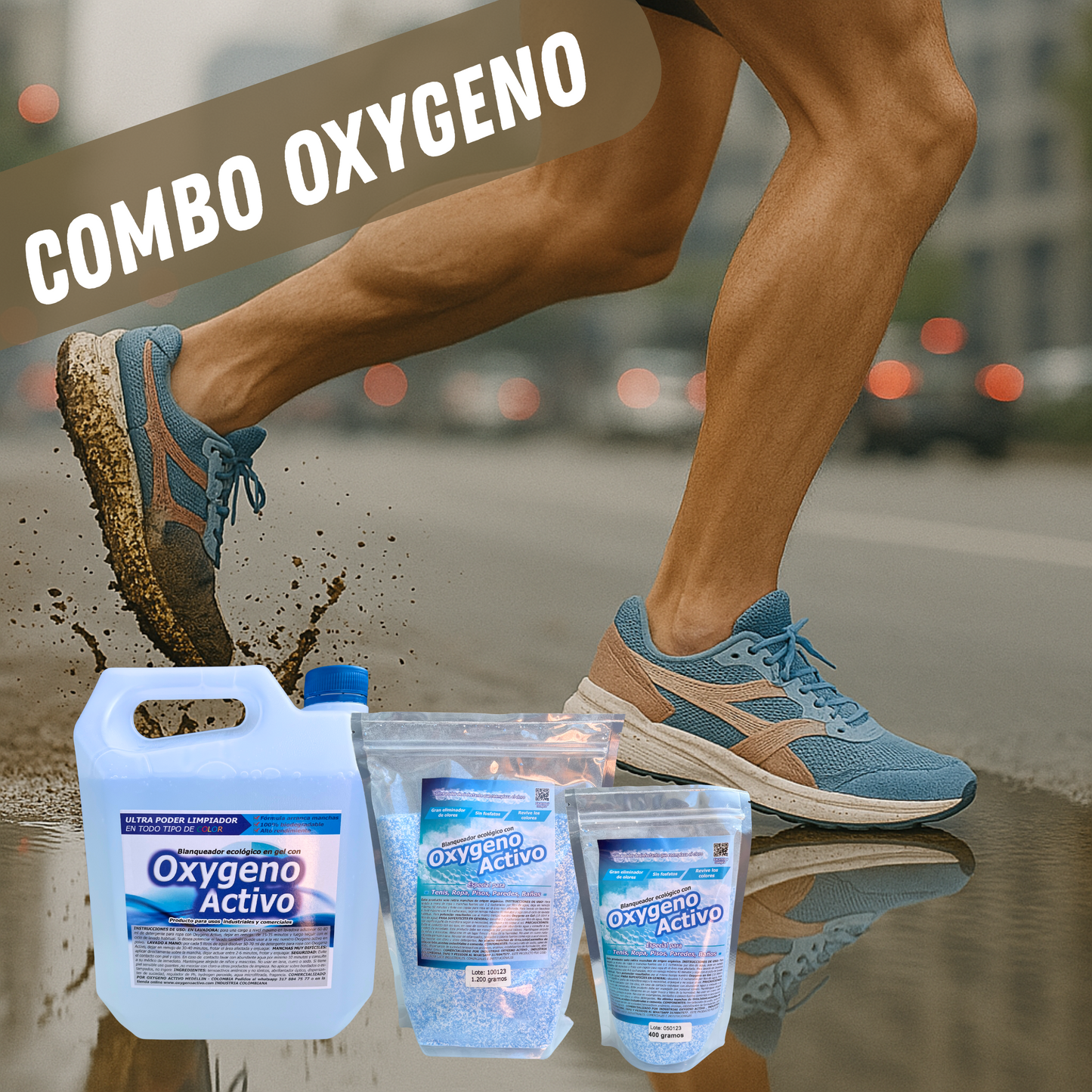 Combo oxygeno ¡EXTRA GRANDE!