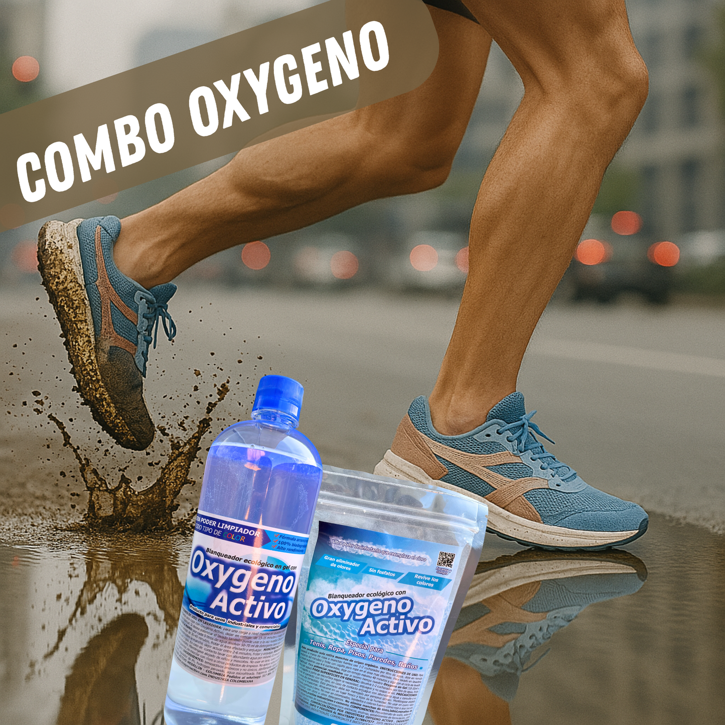 Combo Oxygeno activo