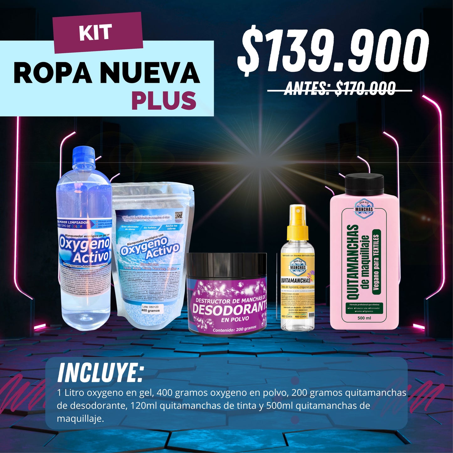 KIT ropa nueva
