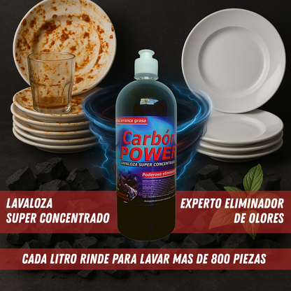 Lavaloza carbón x 1 Litro
