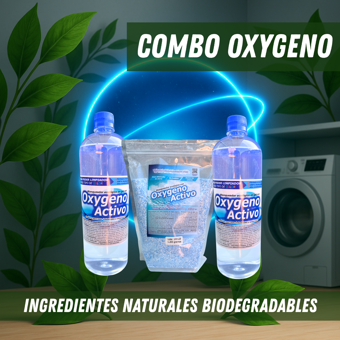 COMBO OXYGENO RECARGADO