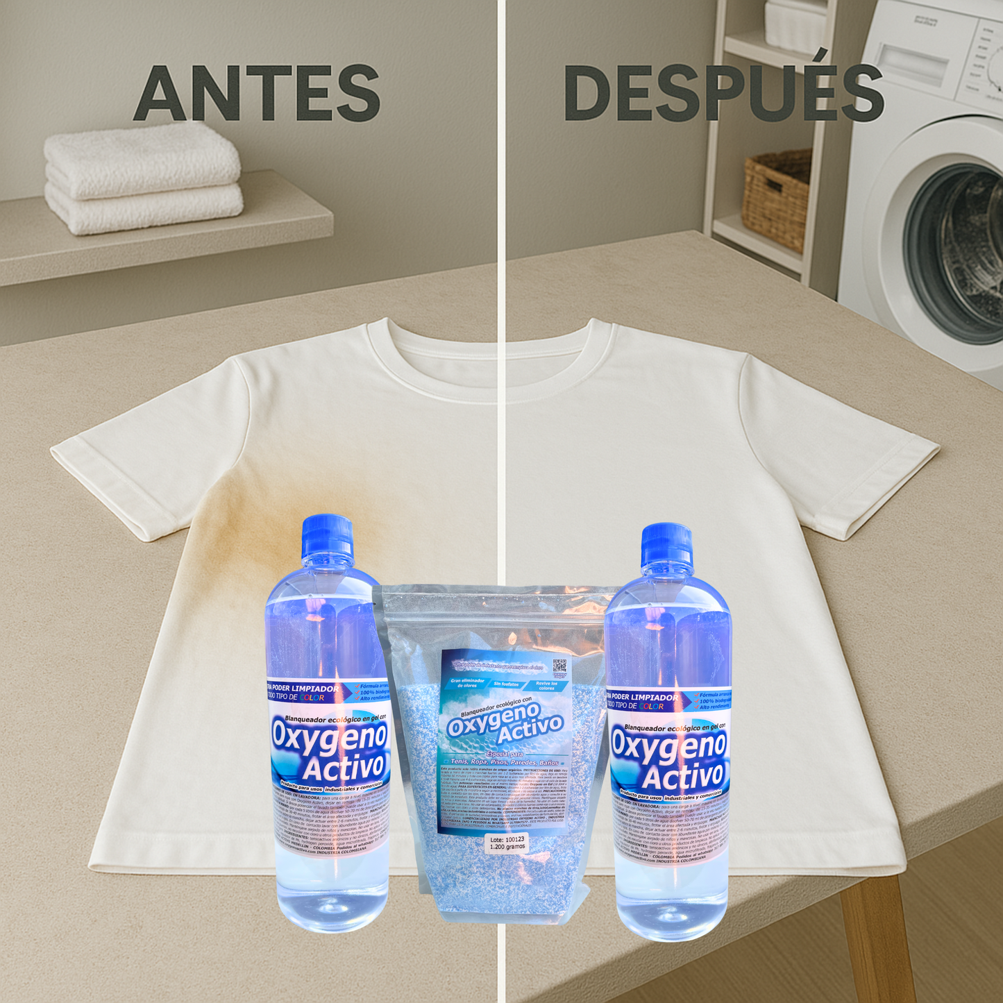 COMBO OXYGENO RECARGADO