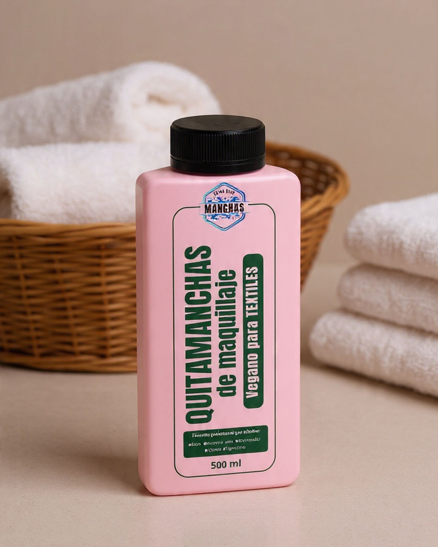 Quitamanchas de maquillaje para TEXTILES x 500ml