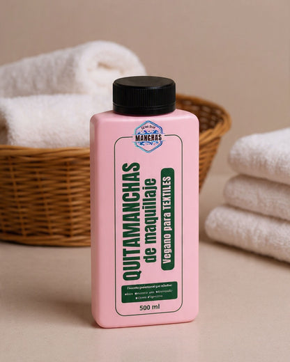 Quitamanchas de maquillaje para TEXTILES x 500ml