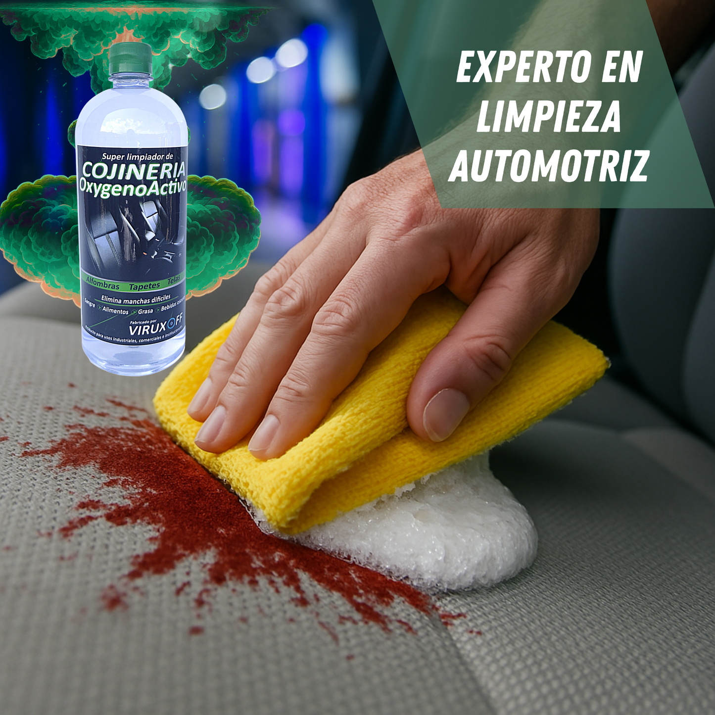 Super limpiador de cojineria x 1 Litro