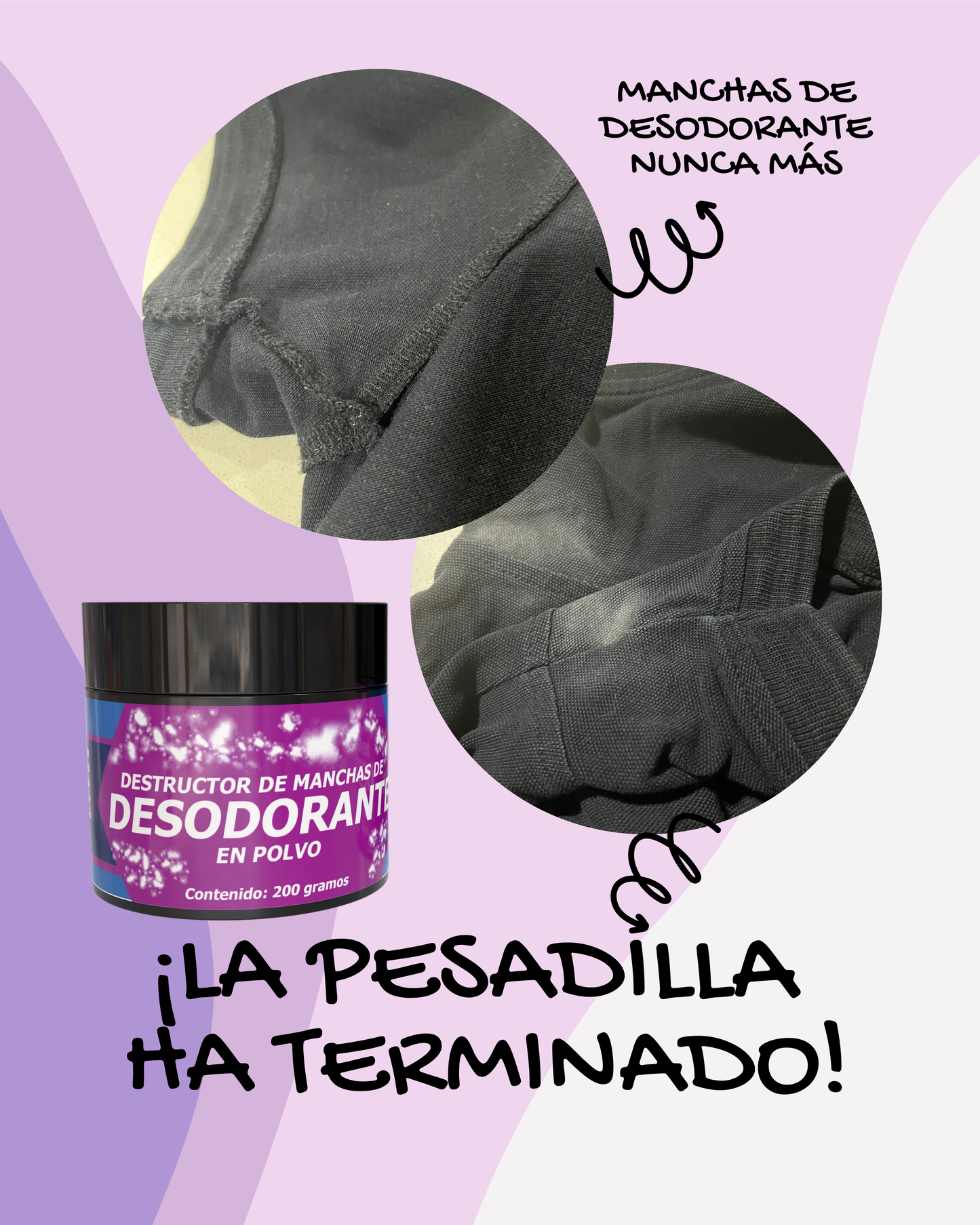 Quitamanchas DESODORANTE líquido x 500ml