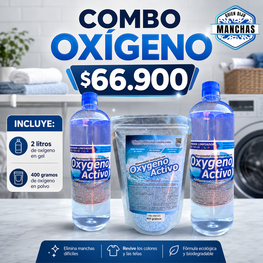 Combo Oxygeno activo