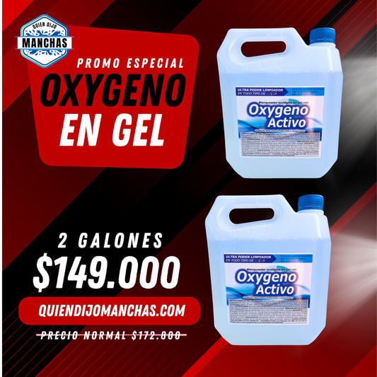 2 GALONES OXYGENO EN GEL